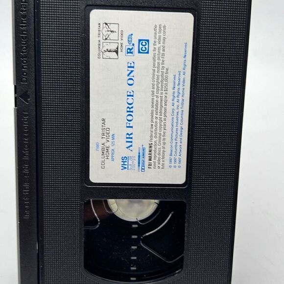 Air Force One (VHS, 1997) Preowned Very Good Harrison Ford - Picture 3 of 3